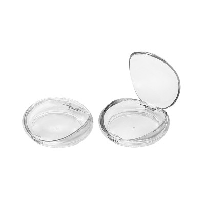 Wholesale full transparent eyelash clear color plastic case storage box