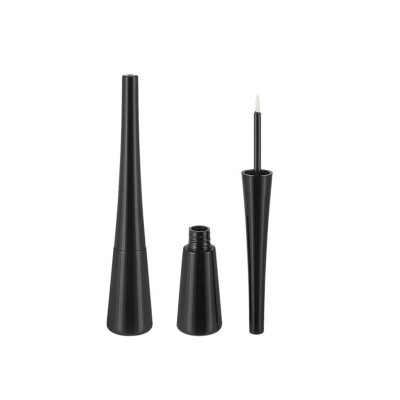 wholesale hot sale normal style empty black color small valumn eyeliner tube eyeliner container cosmetic packaging