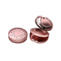 Hot sale factory supply round shape case oem elegant powder compact case