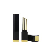 Luxury best galore black gold mini private label eco friendly container plastic square lipstick tube