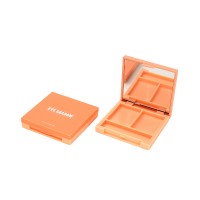 Mutipul color two color eyeshadow case brusher case highlight eyeshadow case