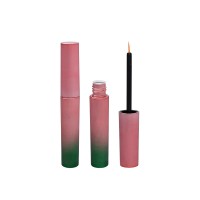 Plastic Liquid Lipstick Tube Cosmetic Packaging Round Empty Lipgloss Container Lipgloss Tube